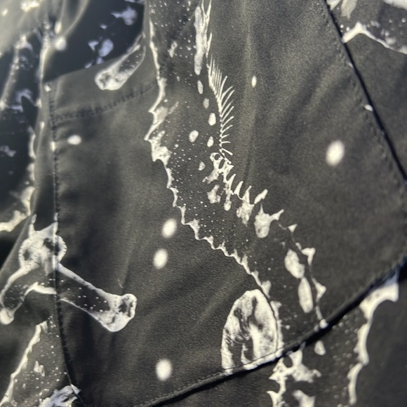 NWOT Blackmilk Seahorse Ghost Yoke Midi Skirt ~ LIMITED Black Size Small - Picture 8 of 12